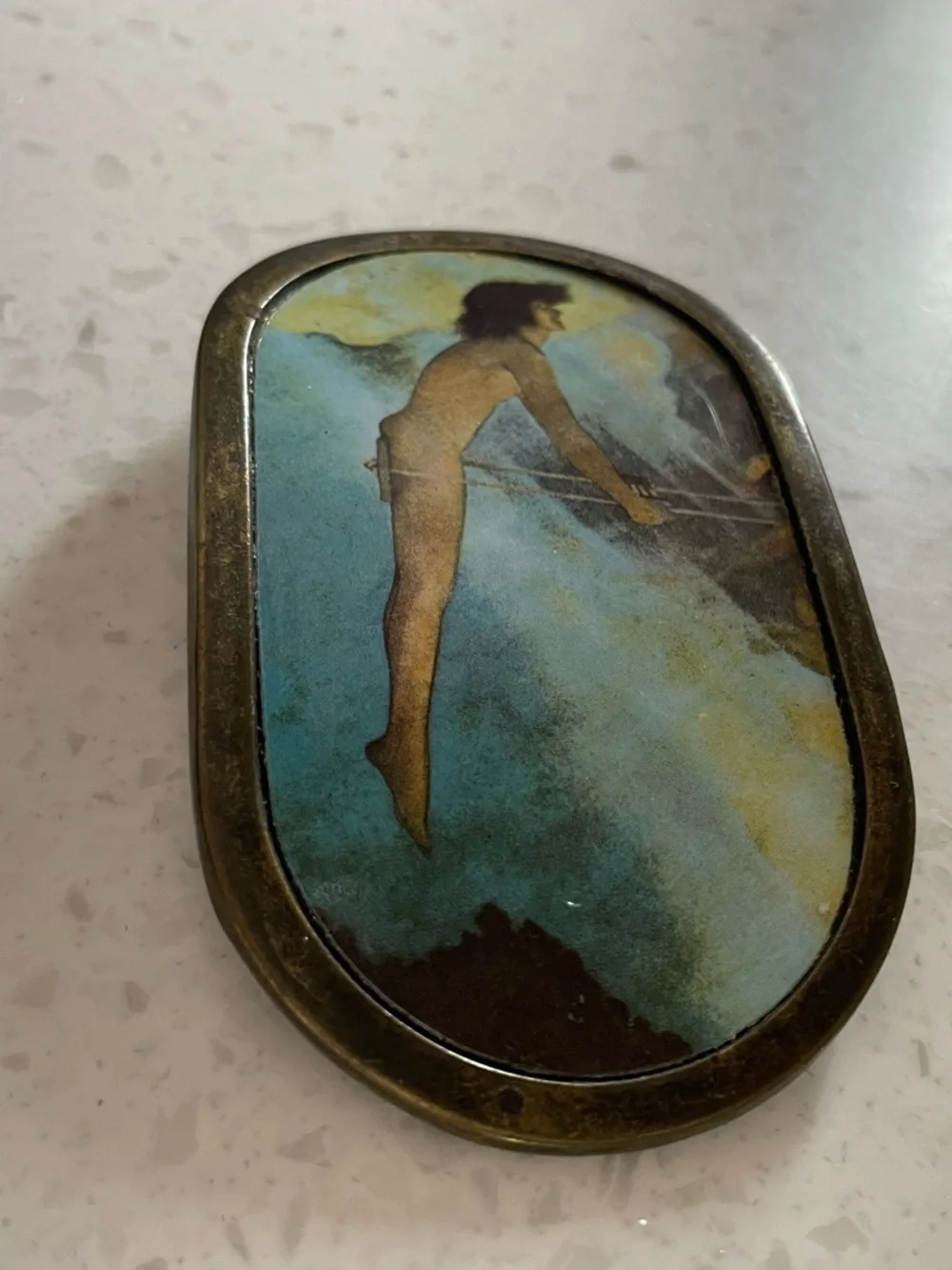 Maxwell Parrish Dinky Bird 90s Belt Buckle